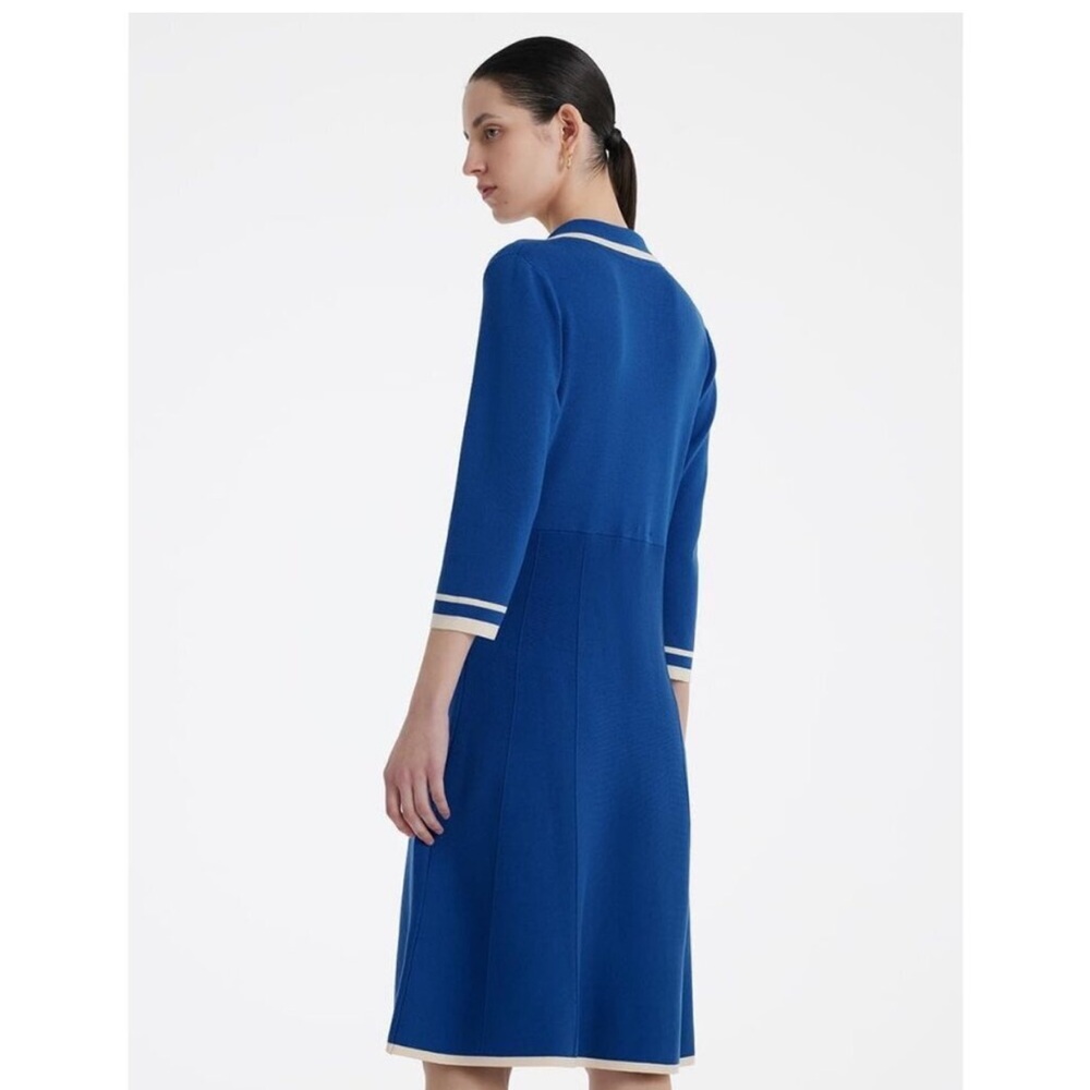 Elegant Blue Women's Dress
